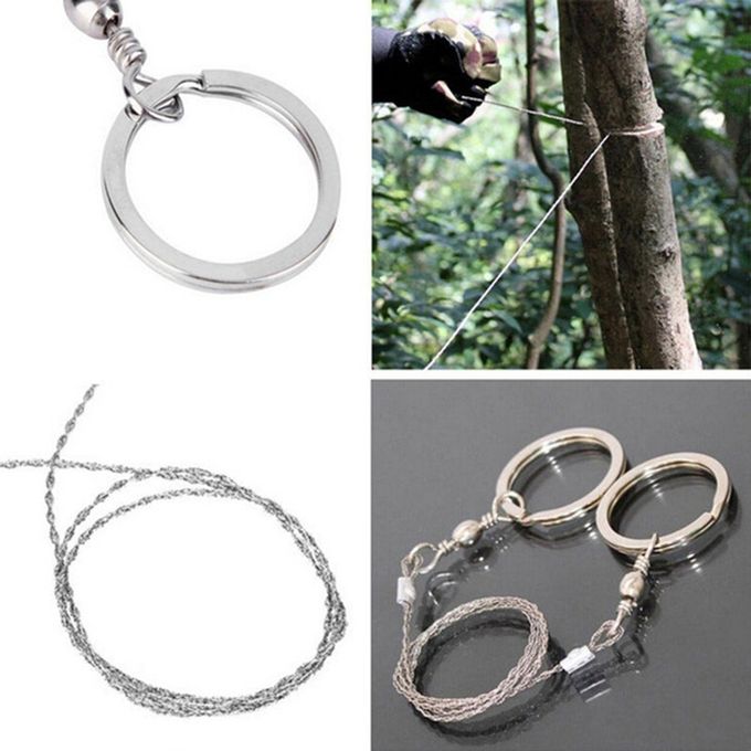 Emergency Survival Gear Steel Wire Saw Outdoor Tools Camping